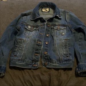 Forever 21 Ripped Jean Jacket